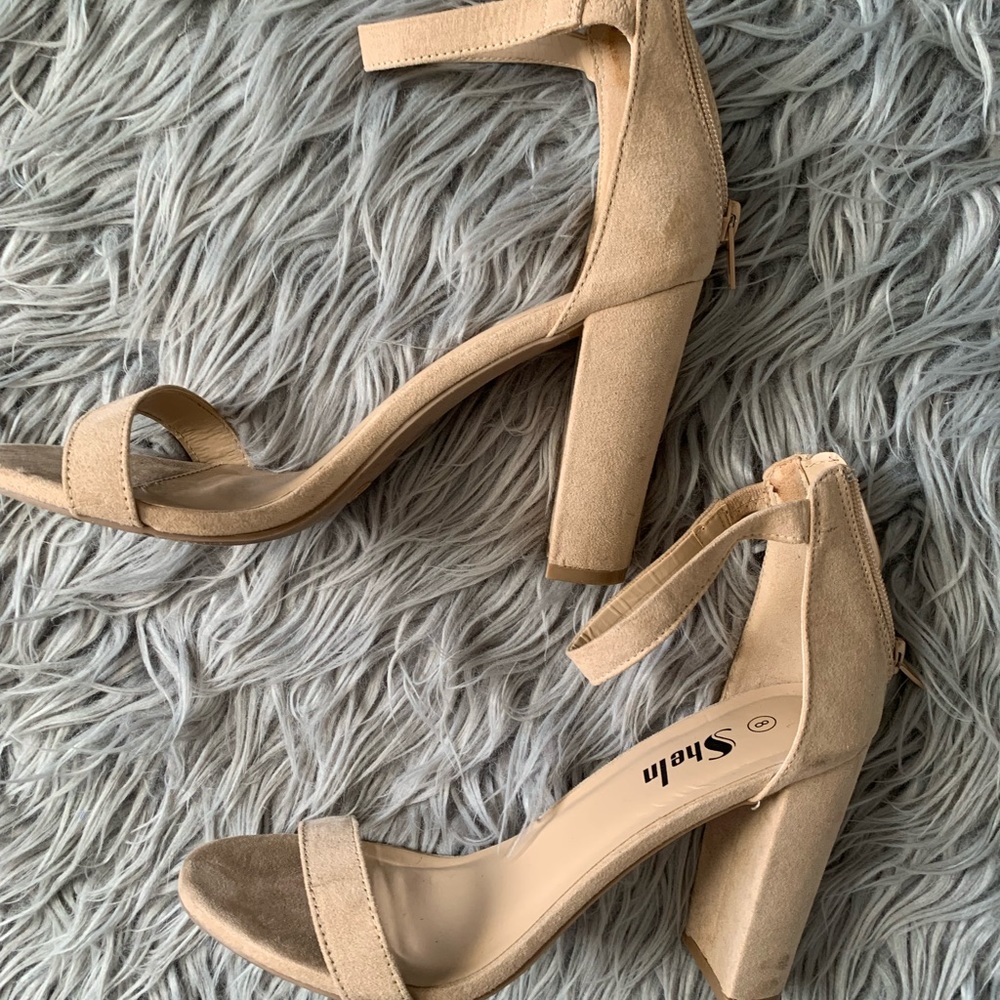 Shein Nude 4 inch heels